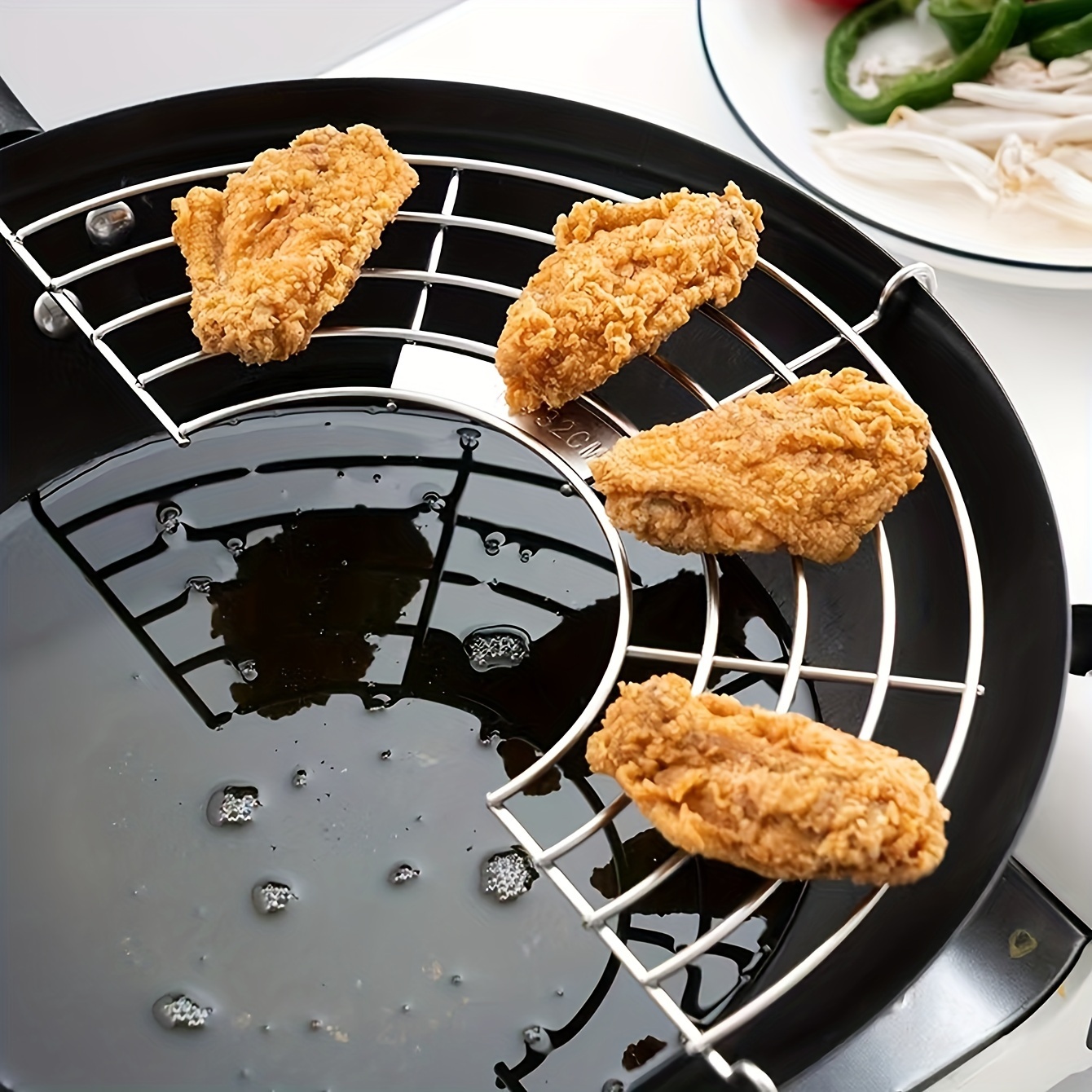 stainless steel multi functional kitchen rack semi circular Temu