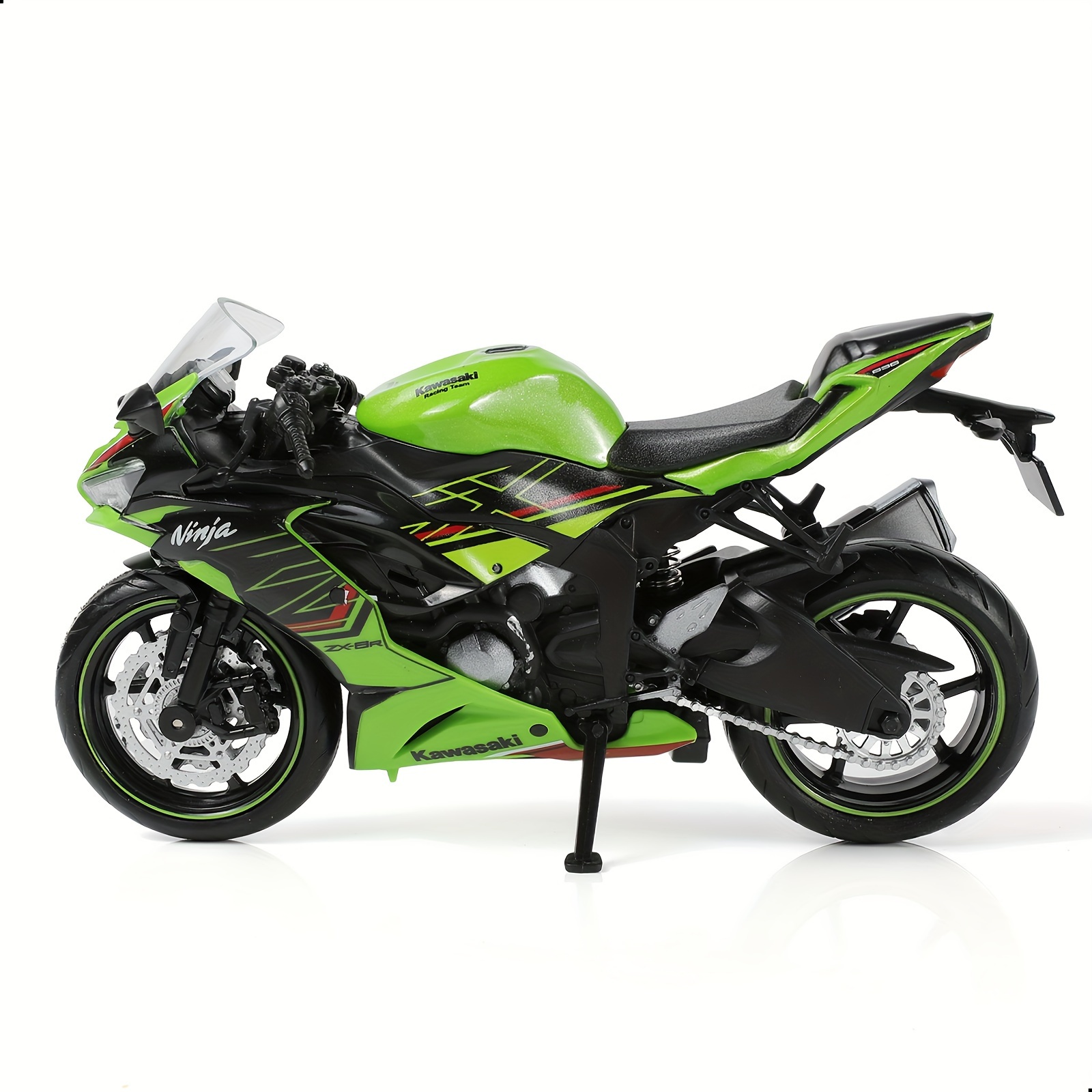 

Kawasaki Ninja Zx-6r Diecast Metal Motorcycle Model Toy, 1:12 Scale Pre-built Collectible, Kid-friendly Ages 3-6 Years, Durable Metal Materials, Makeda Moto Gift.