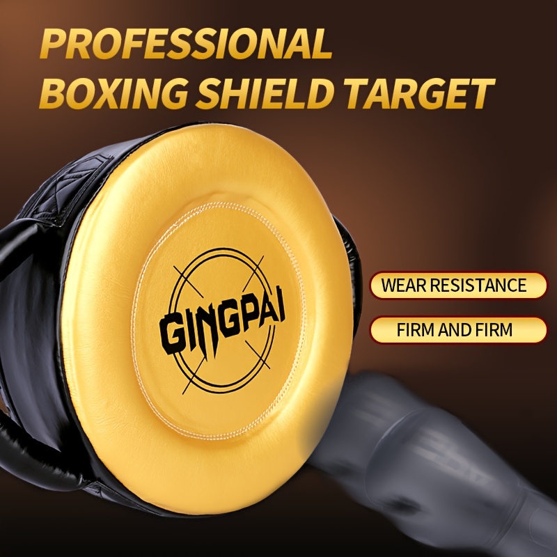 Professional Boxing Strength Training With Heavy Punch Shield, Muay Thai  Hand Large Round For
