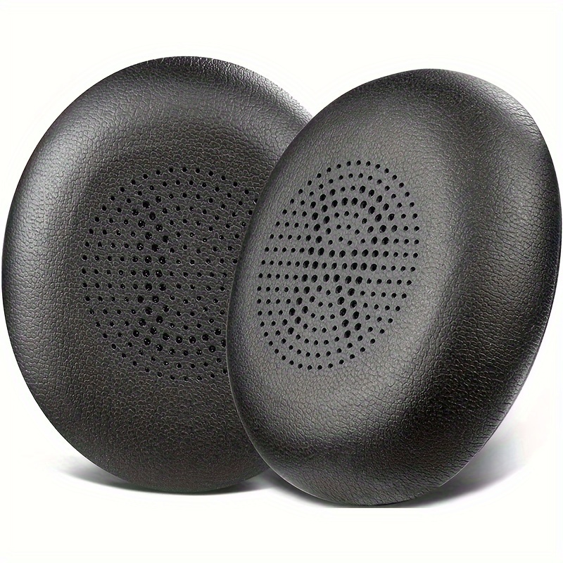 

Coussinets d'Oreille en Cuir PU de Qualité Supérieure pour Casques Fil Jabra Evolve2 65/40/Elite 45h - Épaisseur Améliorée, Respirante, Confort , Noir