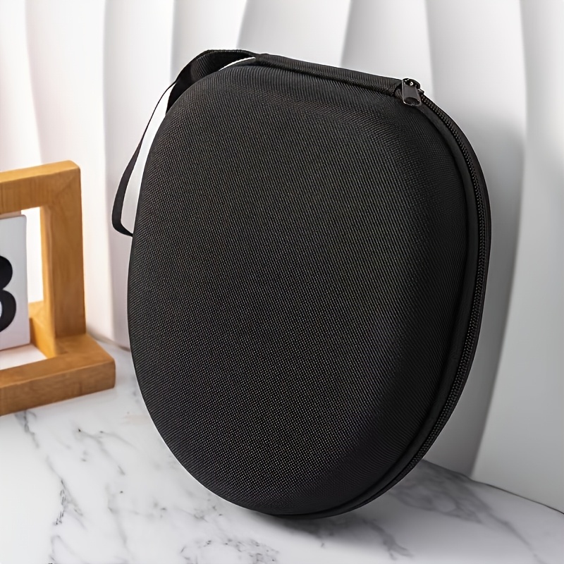 Wireless Earbuds Storage Case With Headphone Strap - Large Zippered Headphone Pouch - Portable Outdoor Pressure-resistant Eva Earbud Case