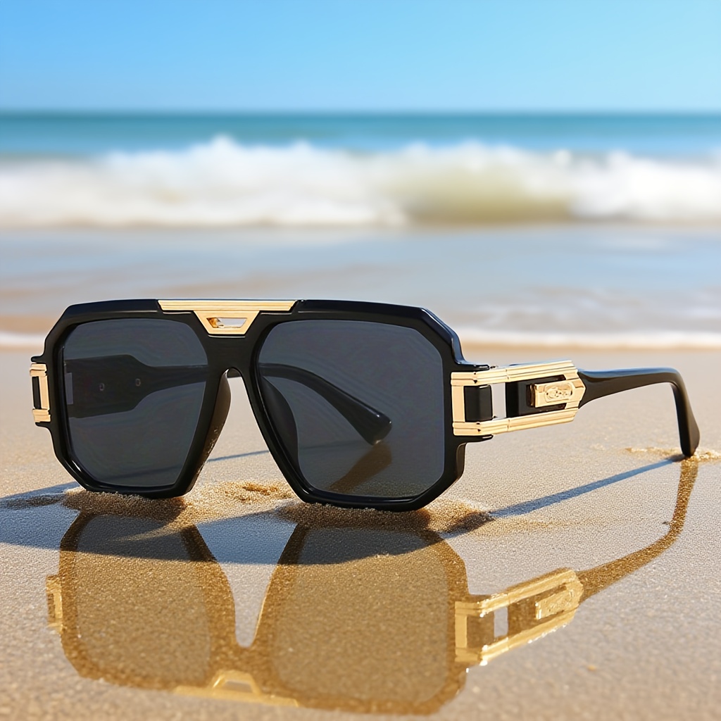 steampunk sunglasses men y2k silvery shades eyewear men cycling