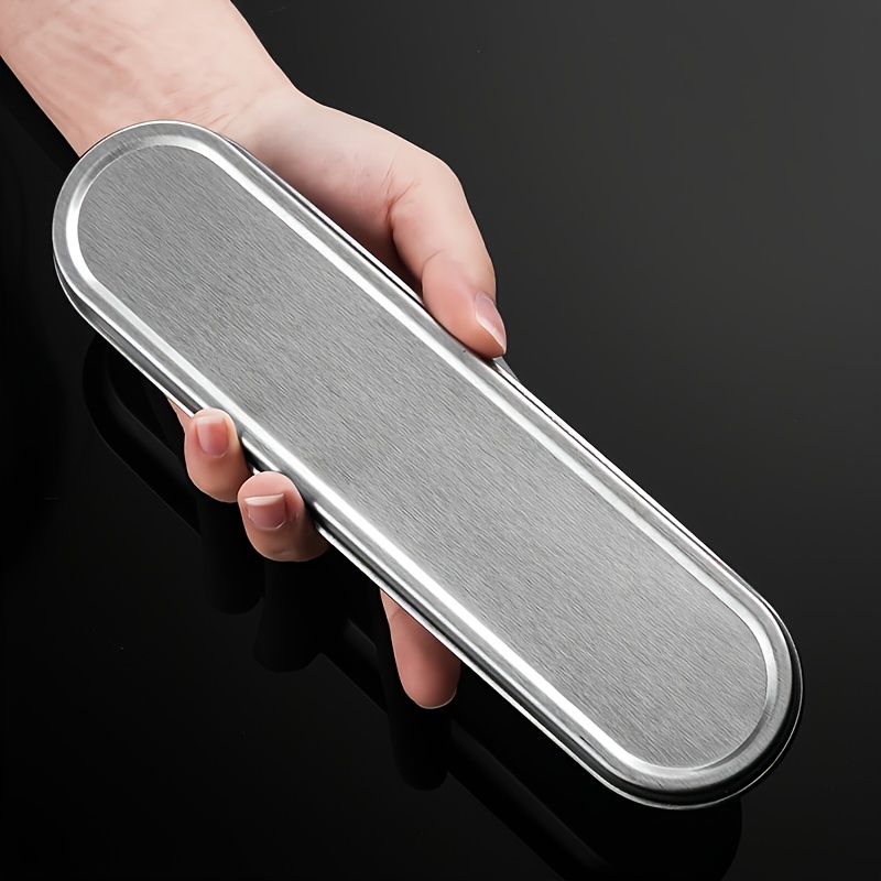 personalized customization 2 3 4pcs set of silvery 304 material portable tableware salad   spoon chopsticks and stainless steel box suitable for outdoor picnics home kitchens and durable tableware outdoor travel tableware Product details 2