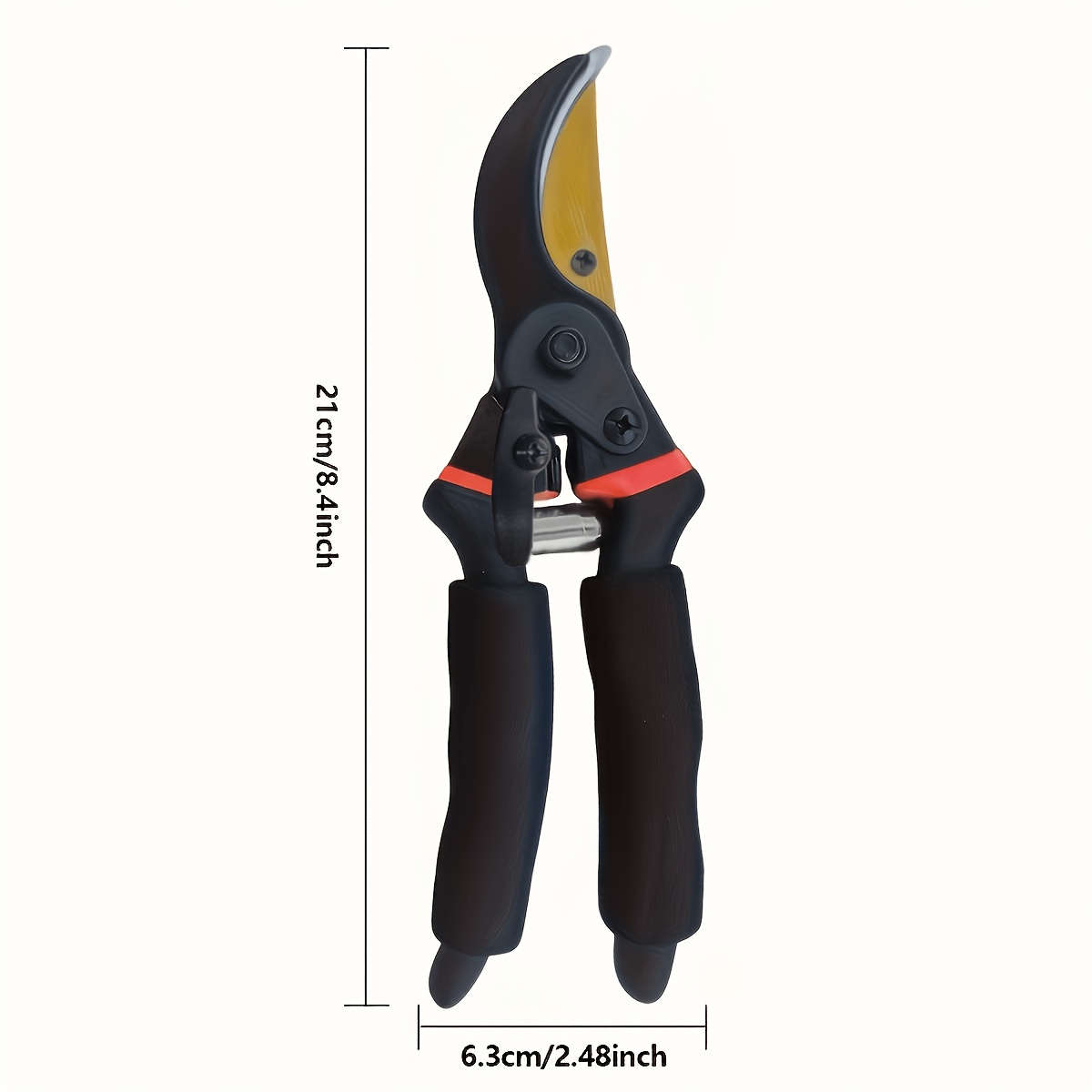 8.5 Inch Professional Pruning Shears - Shears, Gardening Pruning Shears, Garden Hedge Shears Handheld Pruner - Garden Scissors Heavy Duty Tools