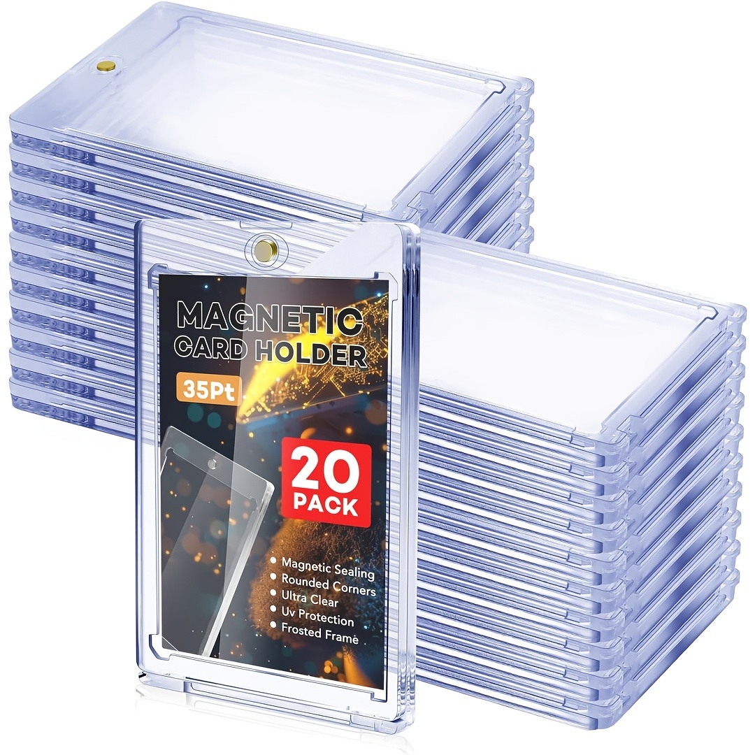 1 adet/5 adet/20 adet/25 adet manyetik kart tutucular 35pt - Temu