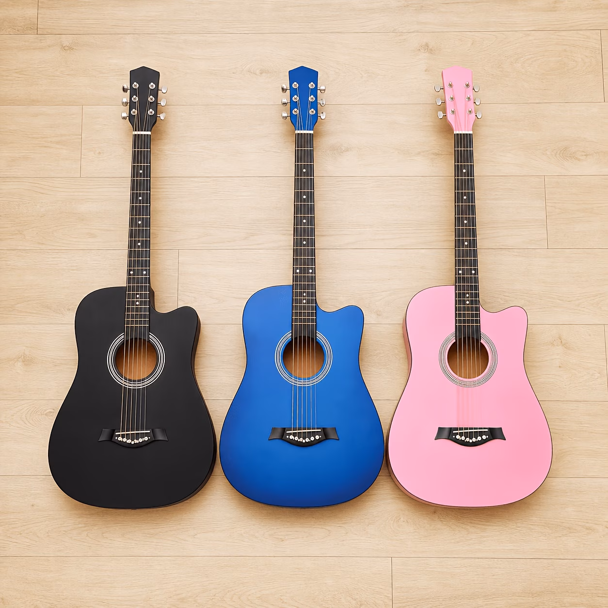 Avoid Dead Notes Guitar 38 Inch Basswood Acoustic Guitar Kit Full...