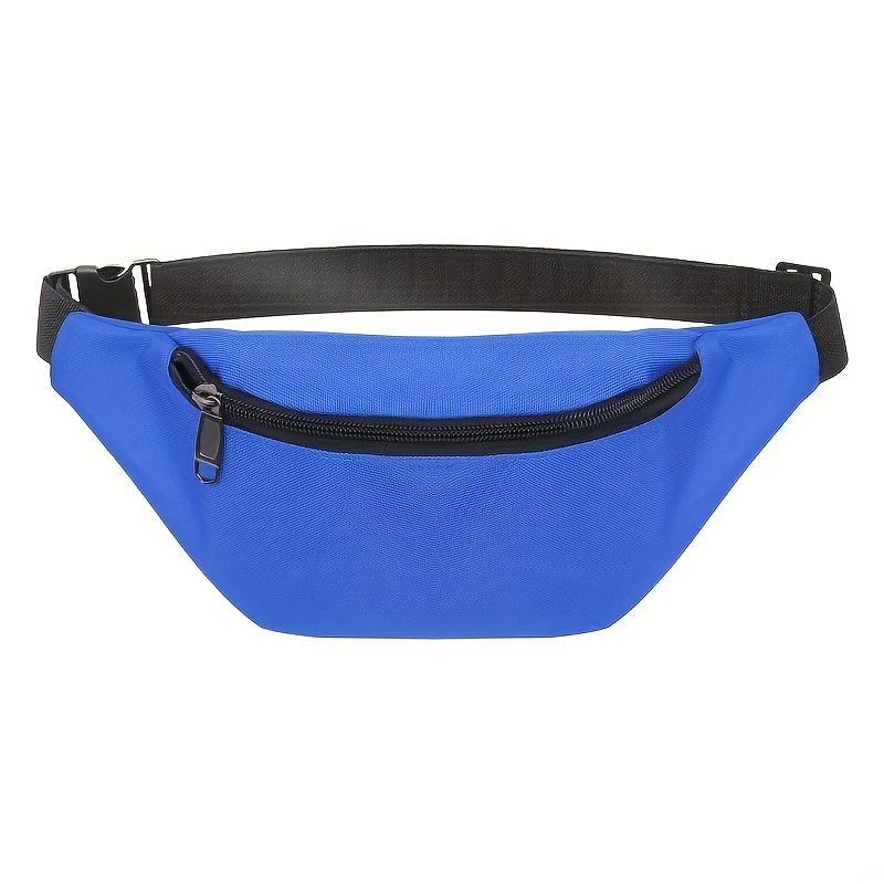 TEMU [Riñonera Casual] y Práctica Riñonera de Tela Oxford para Mujer, Bolso para Teléfono para Correr y Deportes al (Negro//Rosa//Azul) Bolso de