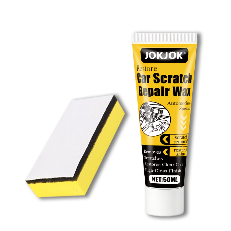 Image of Car Scratch Remover, With A Free Polishing Cloth. Designed To Repair Scratches Such As Bumper Scuffs And Stone Chips, And Compatible With All Common Car Paint Colors