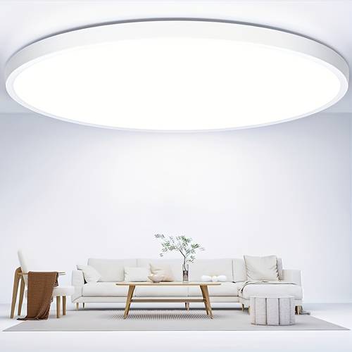 1pc 48W Modern LED Ceiling Light LED Panel Light Cool White Monochromatic Light