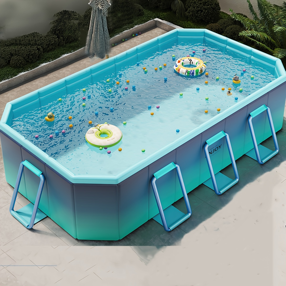 foldable swimming pool sold on Temu Philippines