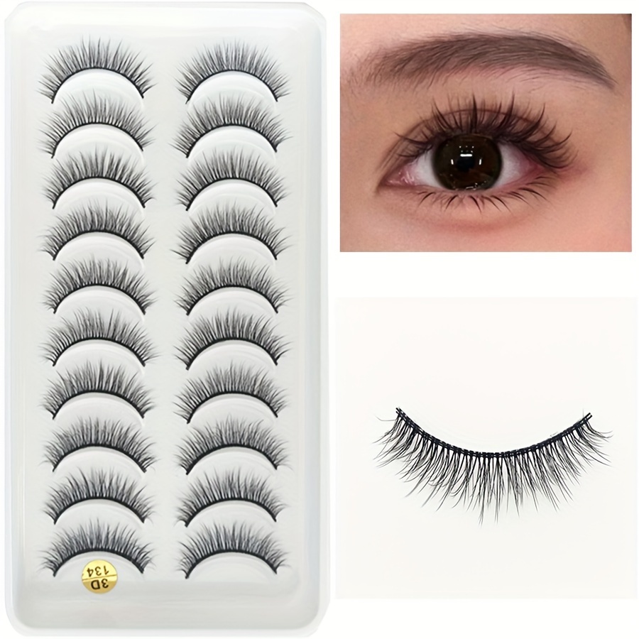 

10 Of And False Eyelashes, And - , - Materials, Suitable For , And Makeup Use