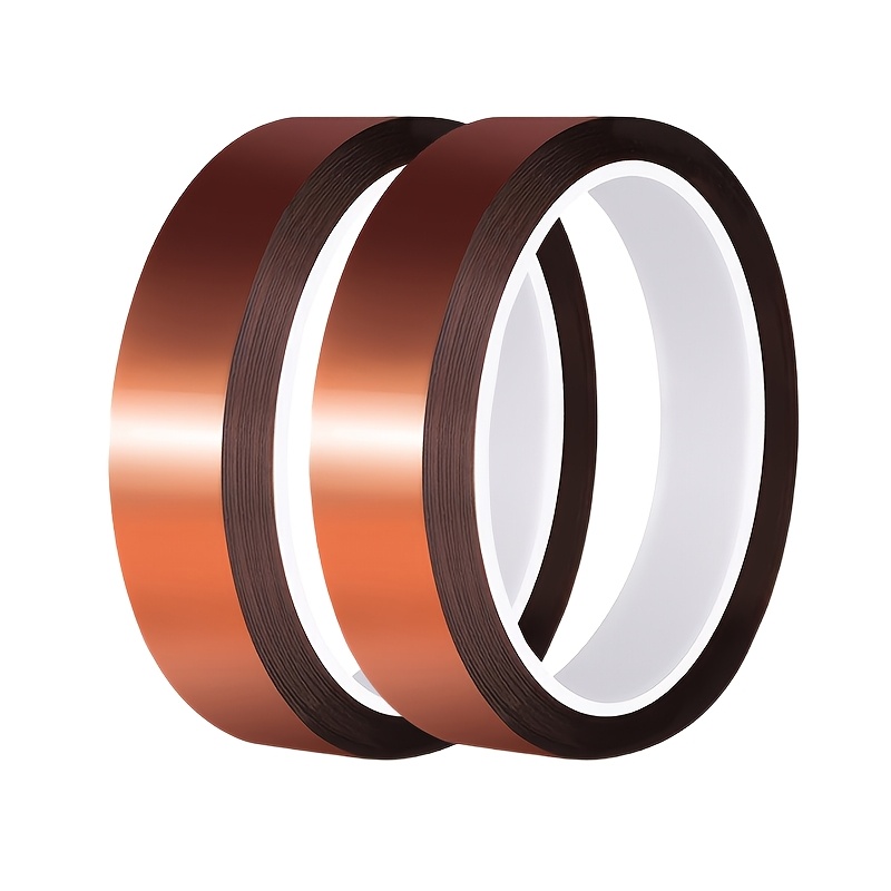 20mm X 33m For Heat Tape High Temperature For Heat Resistant Tape For Heat Transfer Tape For Heat Sublimation Press Vinyl, No Residue