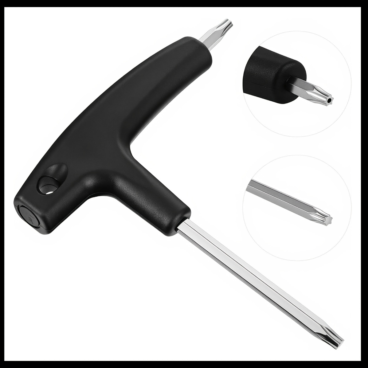 TEMU Outil de réglage de de golf T20 et clé dynamométrique à double tête T25, clé universelle pour golf, outils de réglage de driver de club de golf