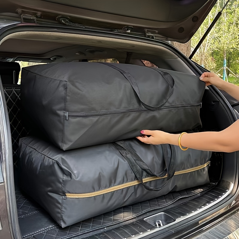 item picture 1pc sturdy extra large storage bag for   and dorm durable backpack with double zipper and reinforced handles