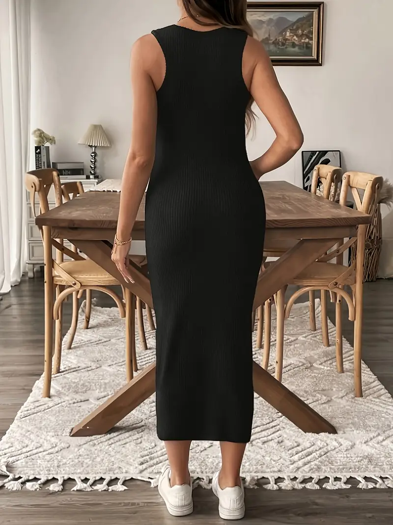 stretchy bodycon dress maternity The Body Tank Dress