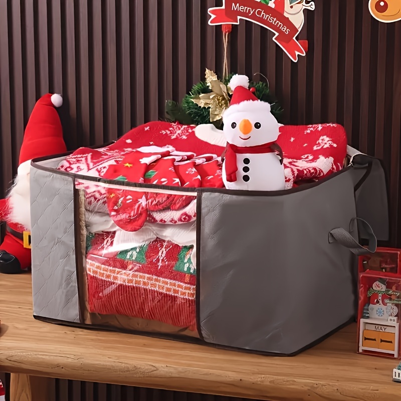 TEMU 【商品名】キルト収納バッグ、折りたたみ式衣類収納バッグ、家庭用バッグ、バッグ、ベッド下収納