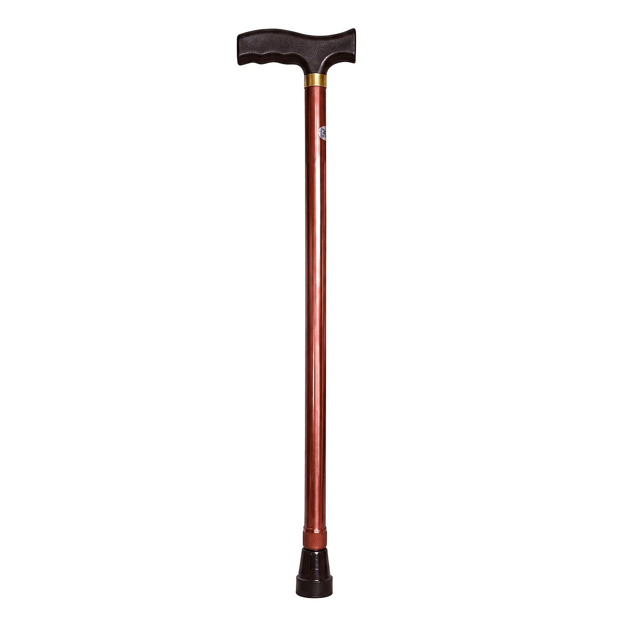 Extendable Aluminium Stick Black Adjustable 58-93cm Comfortable Grip