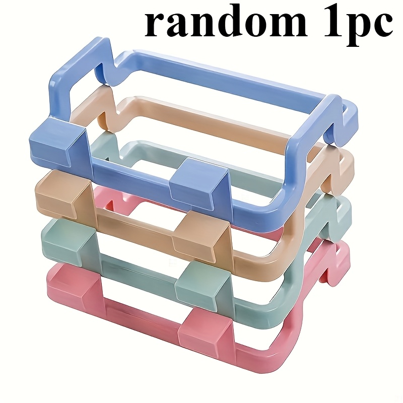 TEMU porta sacchi della spazzatura da , contenitore riutilizzabile in plastica per armadietto - Porta sacchi della spazzatura per cucina, dispensa,