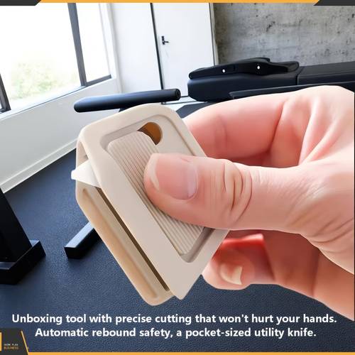 cutter auto retractable 3pcs small safety cutter for opening
