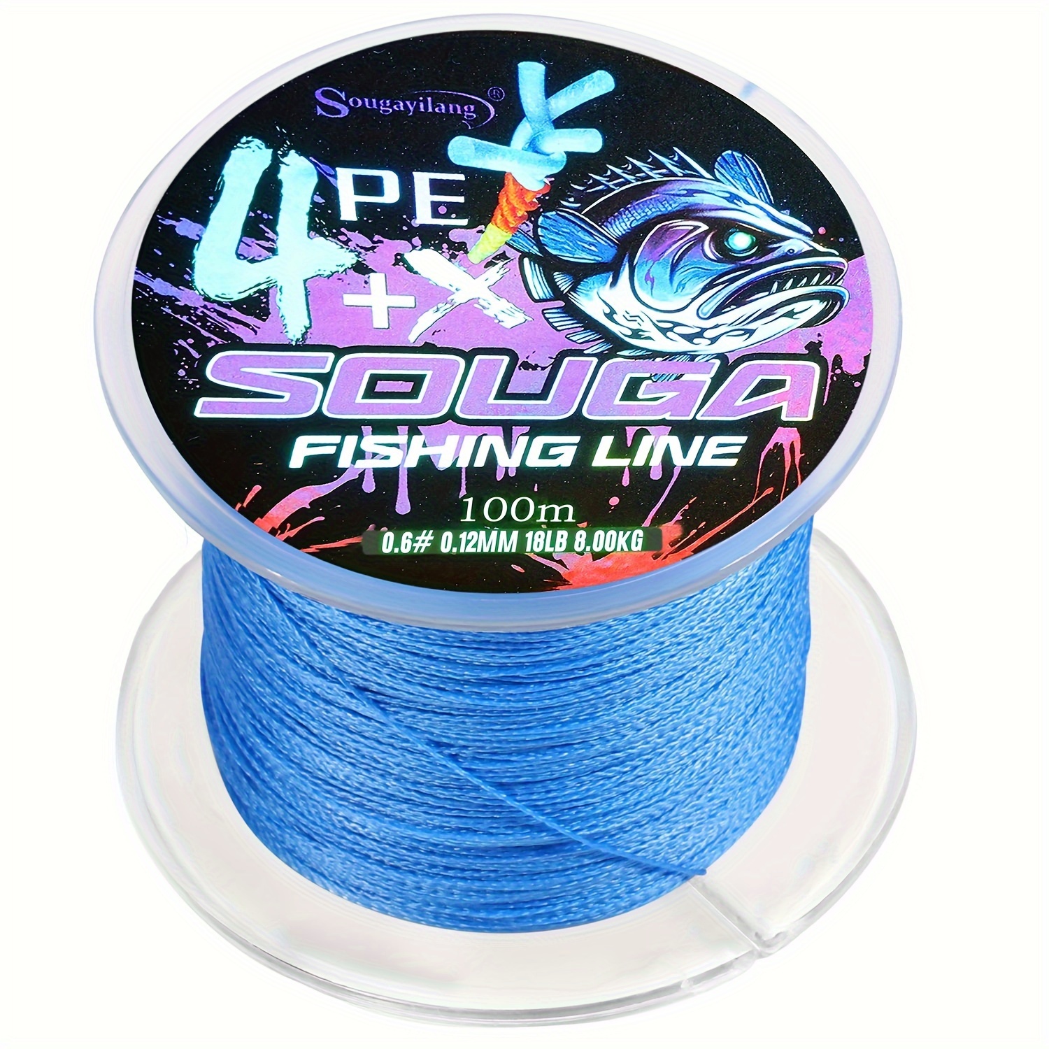 x4 braided fishing line 100 meters 300 meters pe - Temu