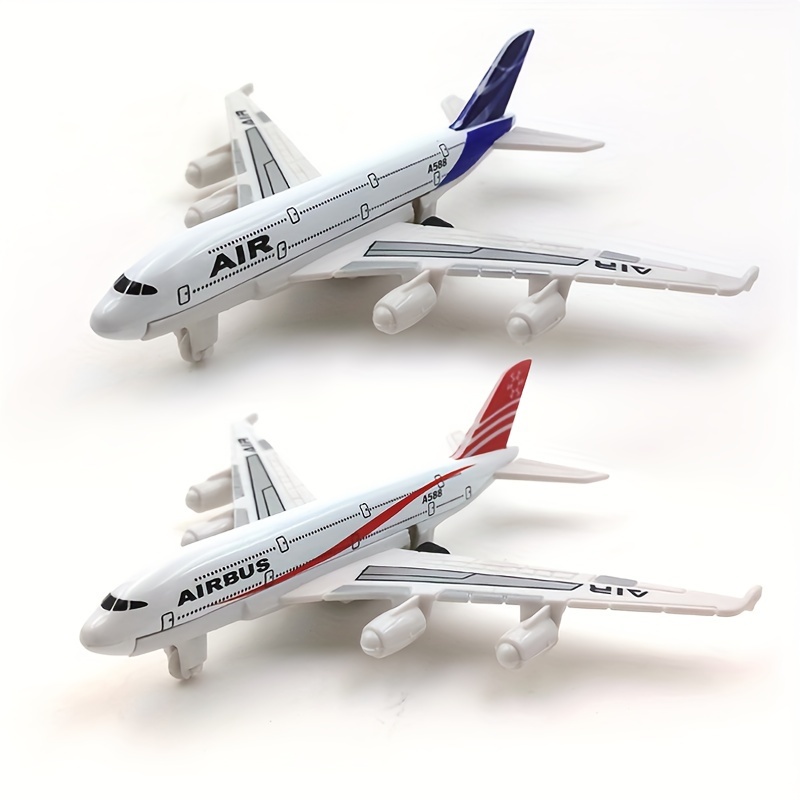 

Diecast Metal Airplane Model With Wheel, Airline Model Plane Alloy Display Collectible Model