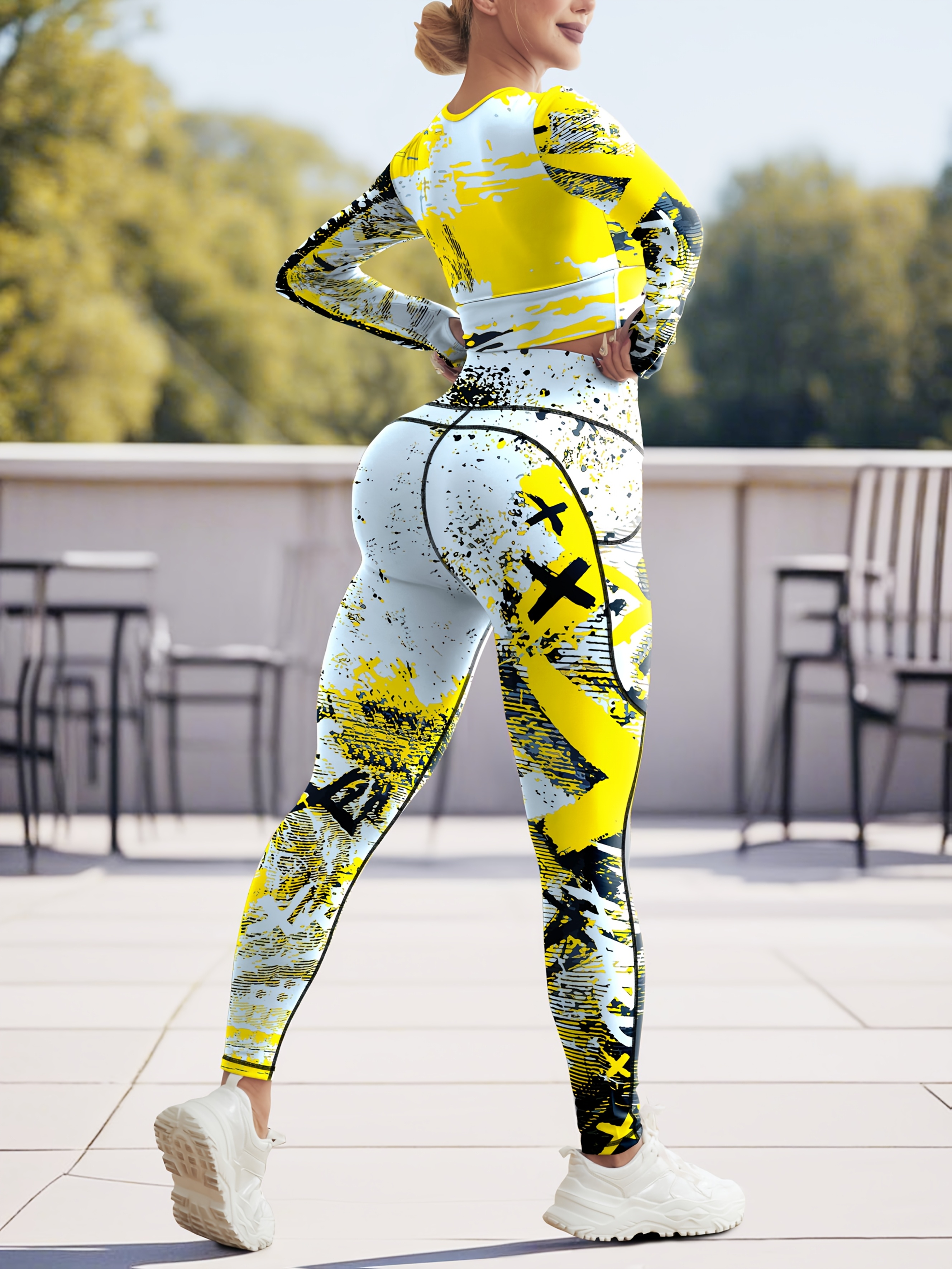 conjunto de peças de fato de treino para mulheres com Temu Brazil