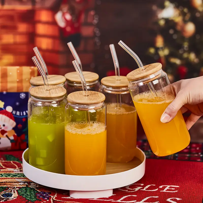 4 6 8 18 6oz 550ml cups cute cups suitable for bubble tea ideal gift suitable for weddings parties halloween christmas gifts coffee cup sets gift cups gifts party glass cups Product details 0