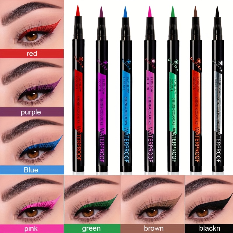 Eyeliner-Stift Schnell Trocknend – Wasserfest, Lang Anhaltend, In Verschiedenen Farben