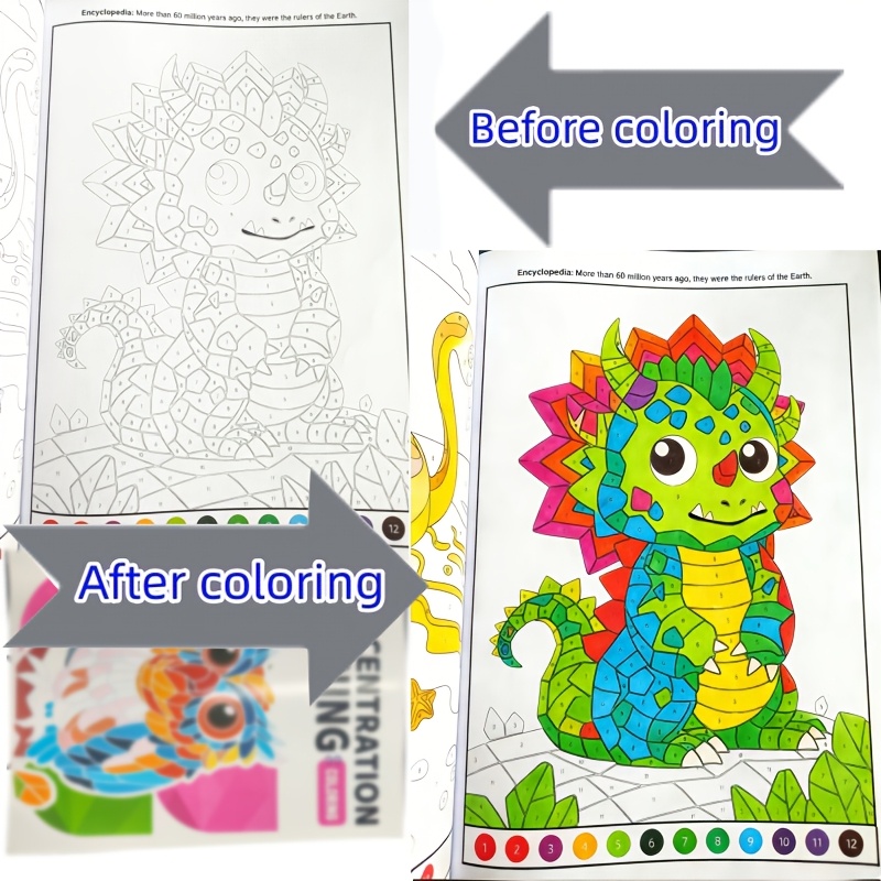 Image of 48 Pages Fun Drawing & Activity Book, Animals Themes, Interactive Book, Ideal Birthday & Holiday Gift For Boys And Girls
