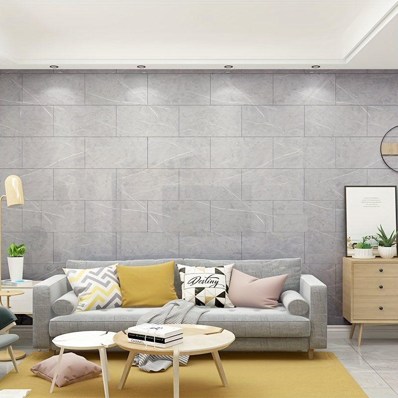 10pcs 20pcs 60cm 30cm 23 62in 11 81in porcelain tile stickers wall decoration ugly wall panel waterproof and moisture proof bathroom kitchen wallpaper details 4