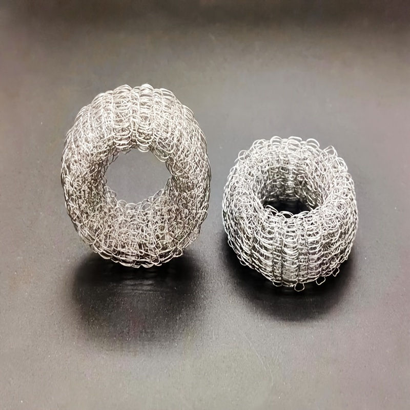 2pcs Stainless Steel Kettle Descaler Rings - Easy Clean, Chemical-Free Limescale Remover for Water Bottles