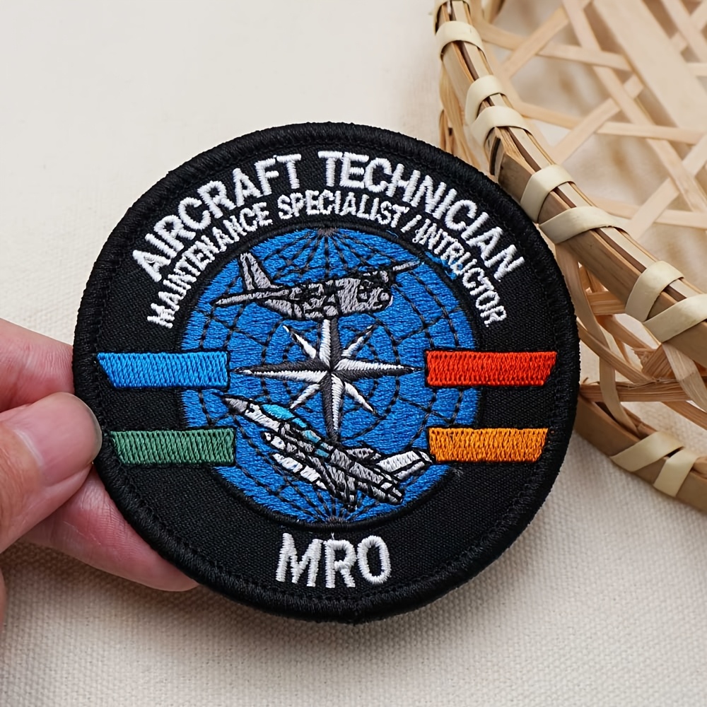 aviation patches sold on Temu United States