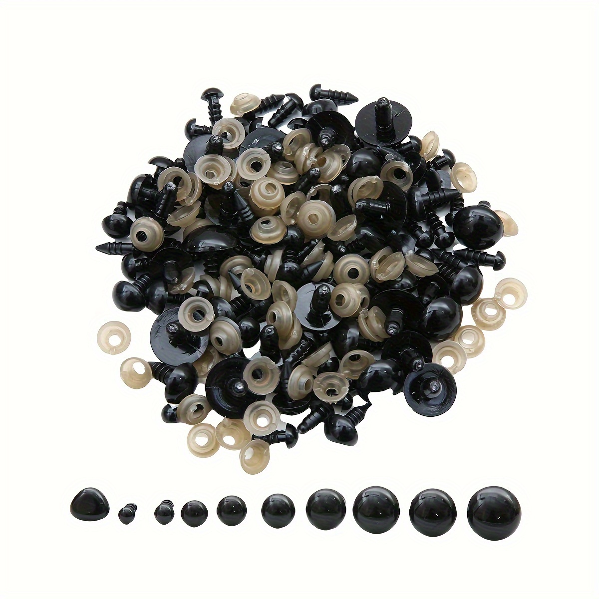 460pcs Assorted Sizes Safe DIY Doll Eyes Kit