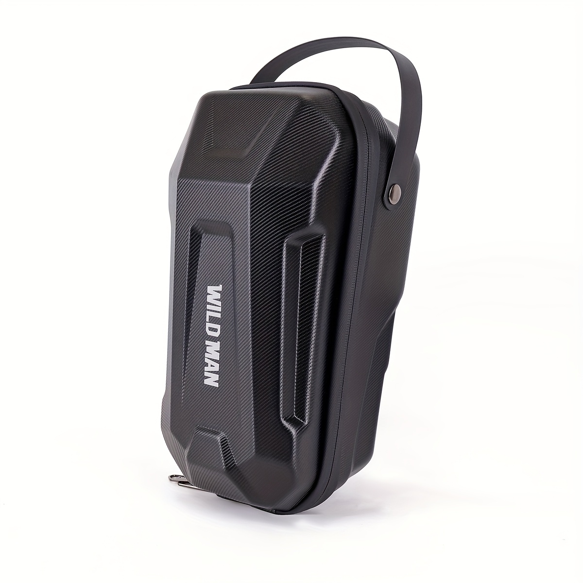 Image of Wild For Man Hard Shell Handlebar Scooter Bag Quick Release Design Bike Bag Anti-theft Design Scooter Storage With Carry Handle For Kick Scooters Folding Bike