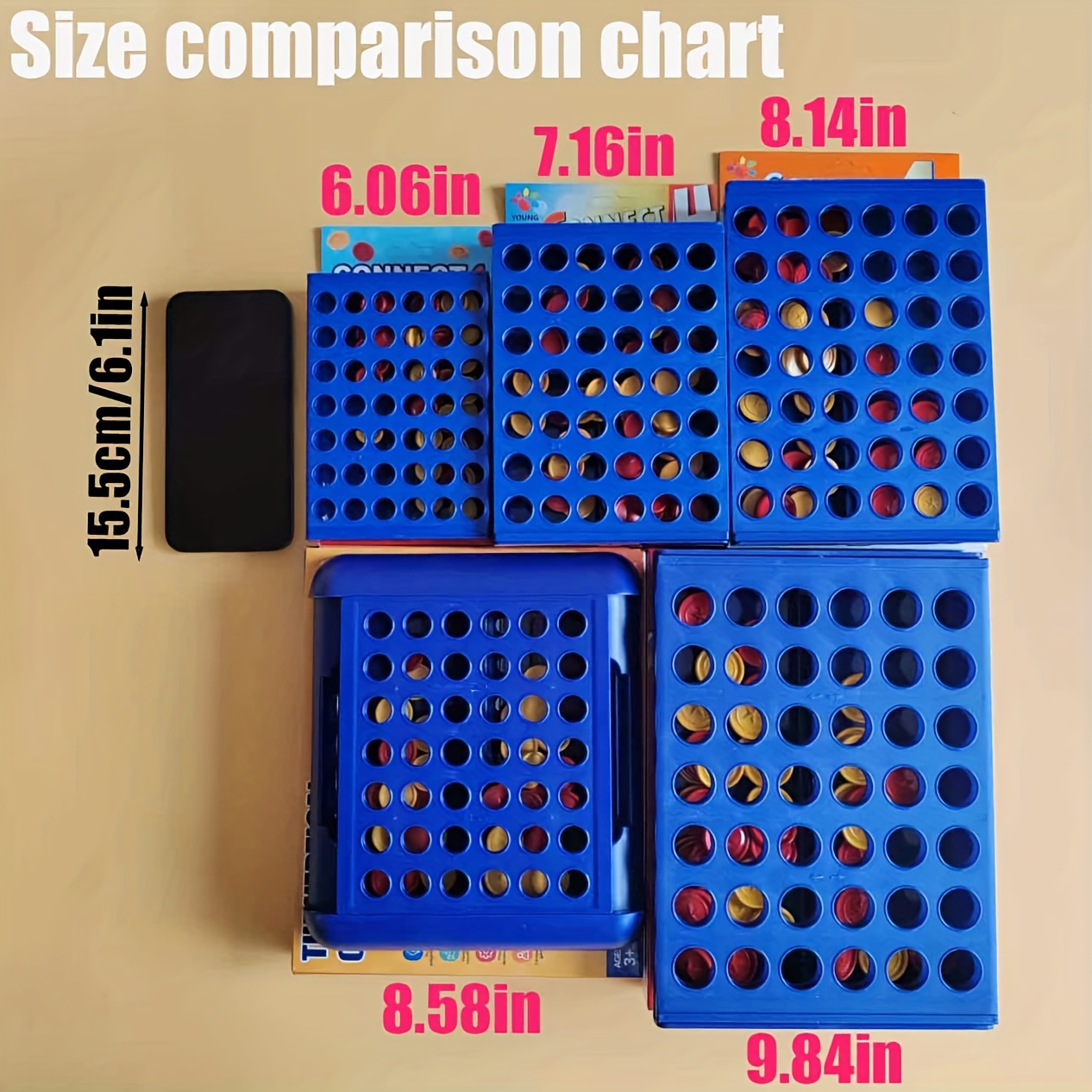 Portable Four-in-One Game, Suitable for Family Interaction and Travel, Foldable and Easy to Carry, Pocket Chessboard, Ideal Gift