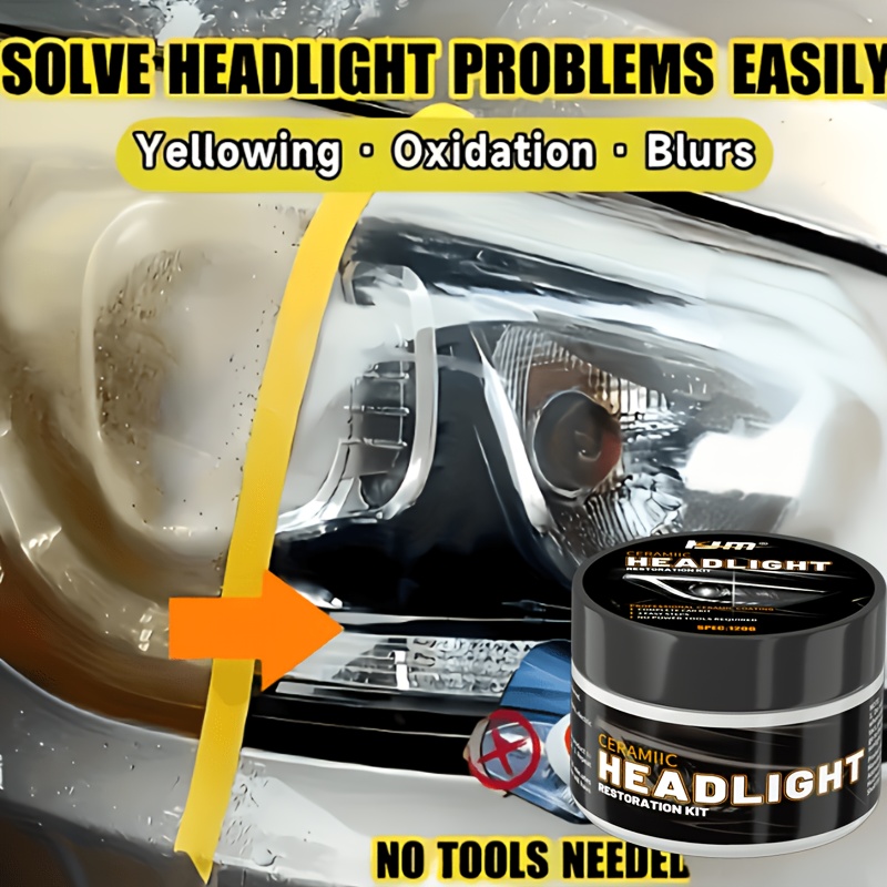 Car Plastic Repair Kit: Restore Your Headlights – The Ideal Car Repair Tool