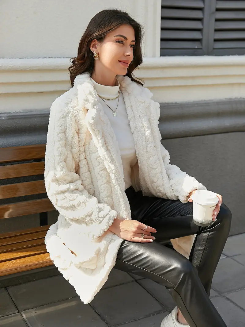 manteau en fausse fourrure pour femmes Détails du produit 30
