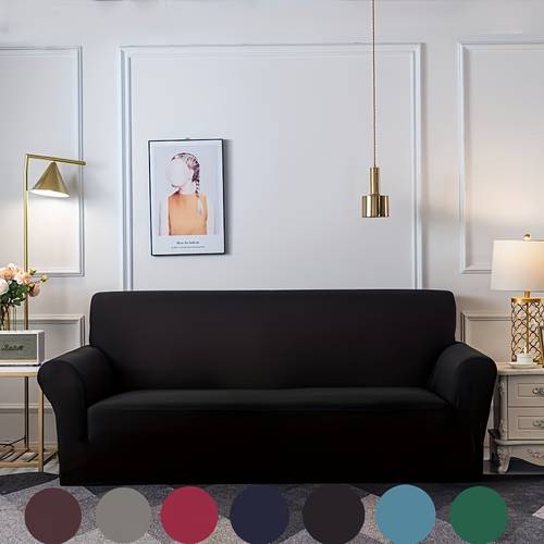 1pc stretchable and anti slip sofa cover that protects against cat and dog scratches