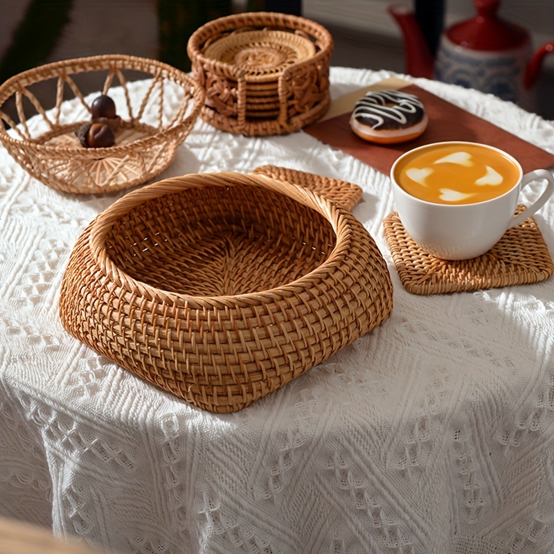 Fruit Basket Wooden - Temu