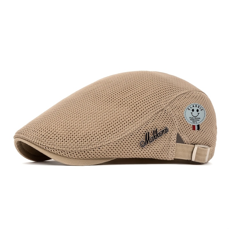 TEMU 2026 New Mesh Breathable No-brim Hat For Men And Women With Adjustable Head , Fashionable And Versatile For Daily Commuting And Casual Wear