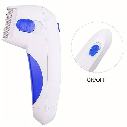 2 in 1 pet brush and combing for cats and dogs with durable stainless steel comb teeth and comfortable handle grip