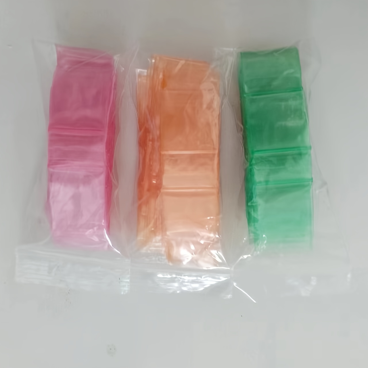 

300pcs Mini Self-sealing Bags - , Plastic Zip Pouches For Jewelry & Powder Storage - Parties & Events