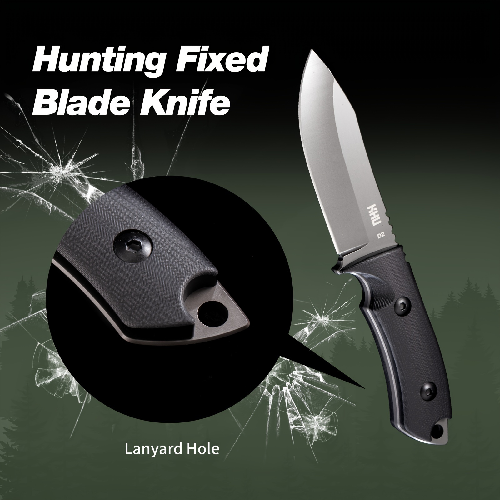 Couteau de poche - Multitool - Couteau de Survie - Couteau Plein air - Couteau de