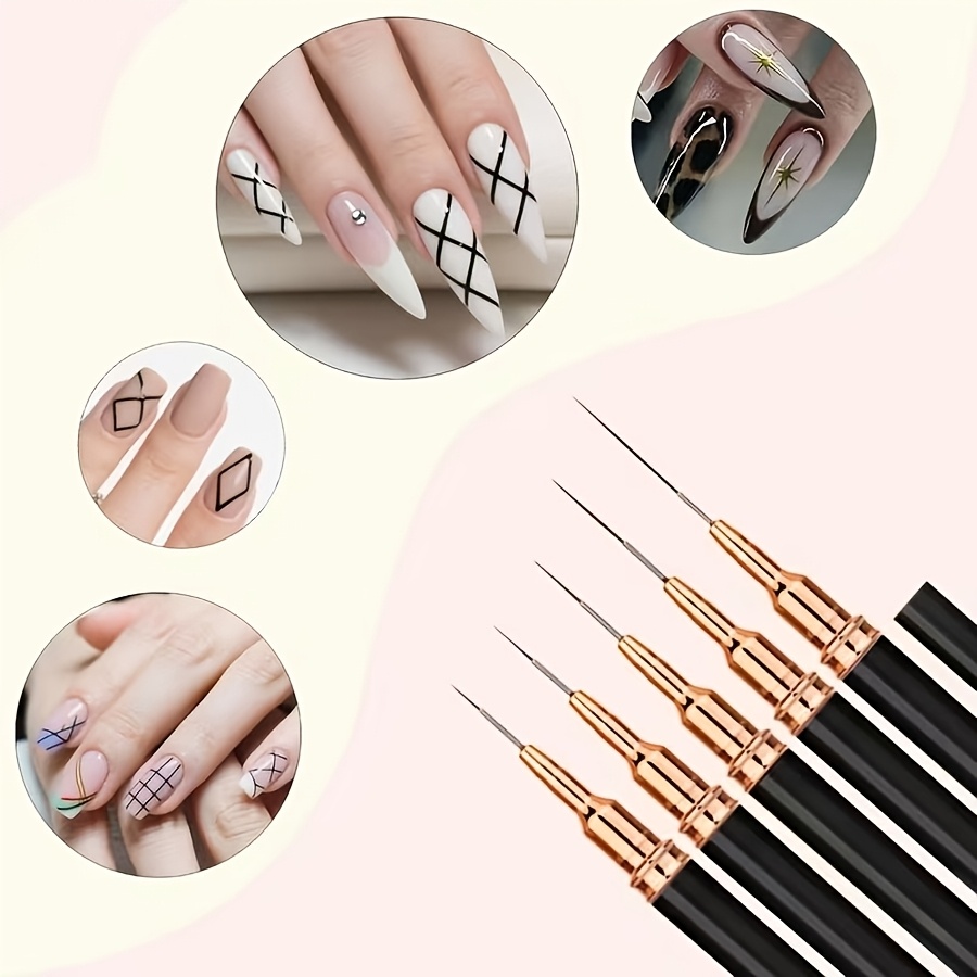 84pcs Professional Nail Art Tool Kit with Brushes & Pens