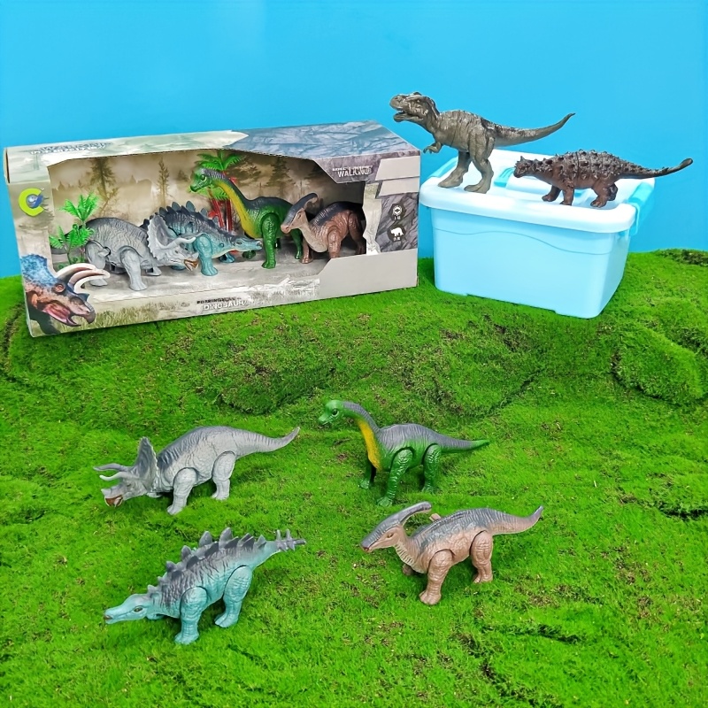 Flying Dinosaur Storage Bin Dino Transporter Playset Dinosaur Toys B&M