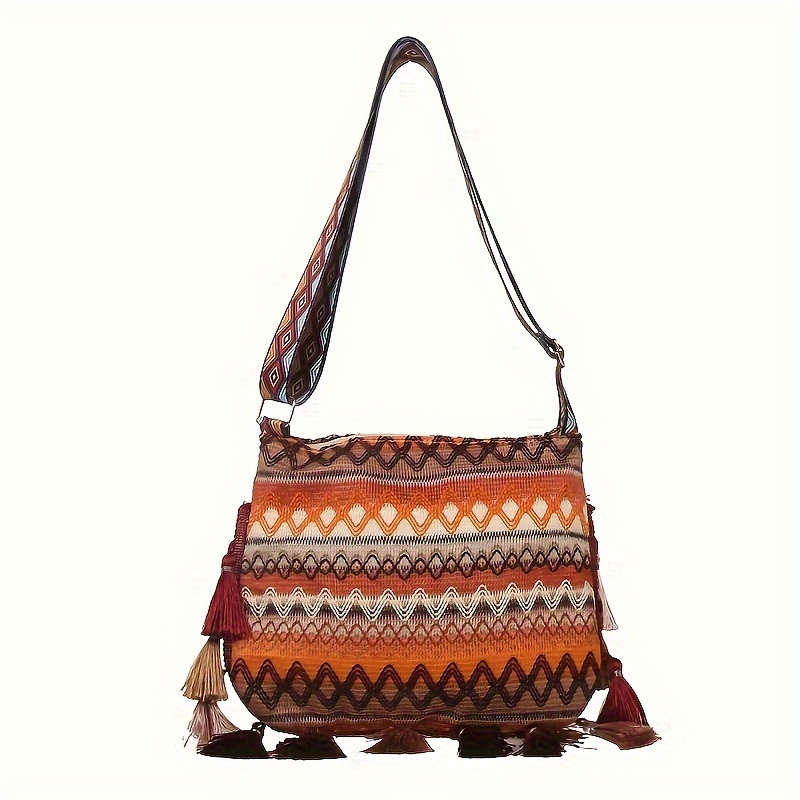 TEMU Small Ethnic Crossbody Bag Shoulder Bag Bag