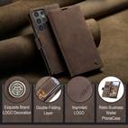retro frosted flip cover high end texture cute leather mobile phone case for men and women suitable for samsung galaxy s25ultra galaxy s24ultra s23ultra galaxys22plus s25 s25plus s21fe send boyfriend gift girlfriend s24