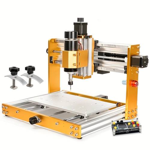3018 pro ultra cnc machine 500w all metal cnc router 3 axis engraver with limit switches emergency stop grbl offline control for metal woodworking acrylic pcb
