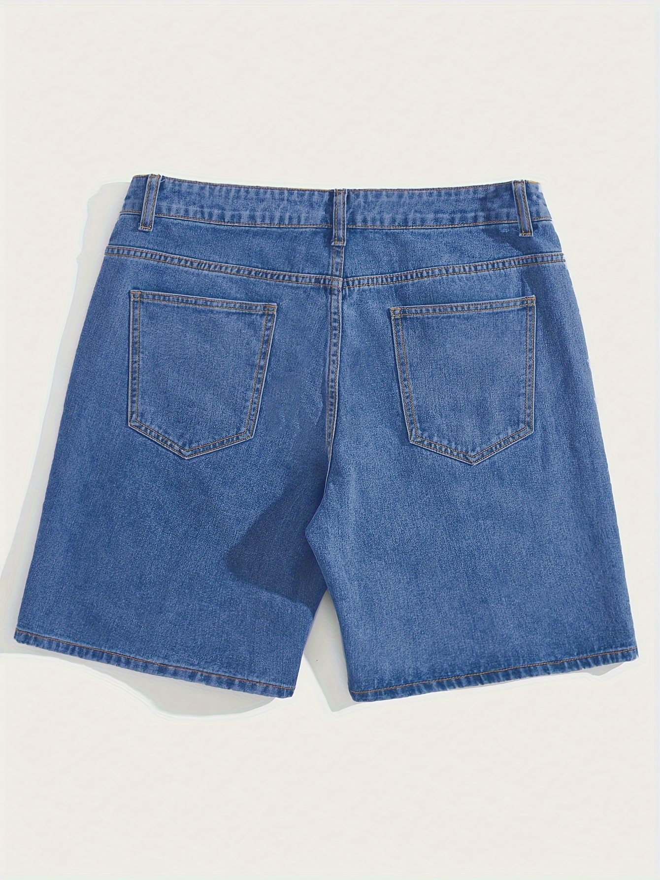 【KOOLOSET】Deep Tuck Brush Bermuda Denim BOTTOM - BOTTOM - kooloset