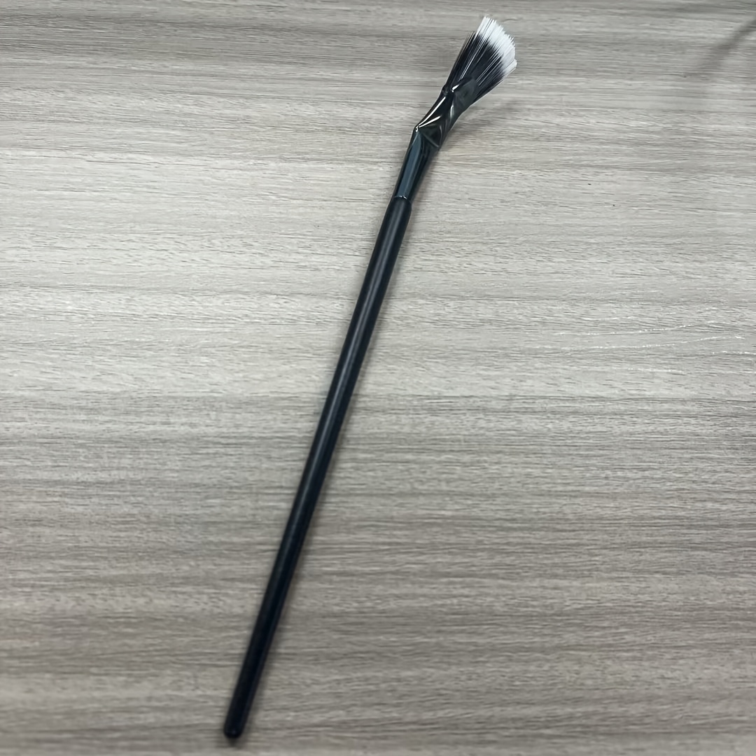 1pc Professional Mascara Fan Brush For - & -free Application, Alcohol-free, No Batteries Required, Ideal For Precise Eye Makeup